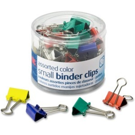 OFFICEMATE Clip, Binder, Smll, Ast, 36/Tub OIC31028